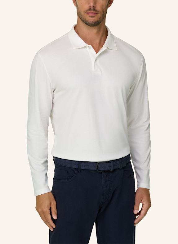 BOGGI MILANO Poloshirt WEISS