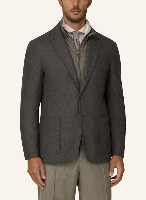 BOGGI MILANO Sweat-Sakko TAUPE