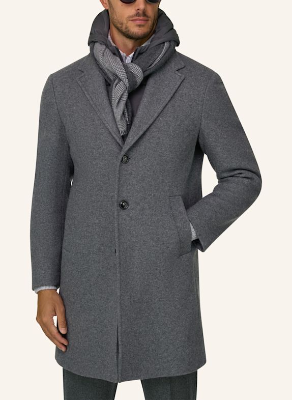 BOGGI MILANO Mantel GRAU