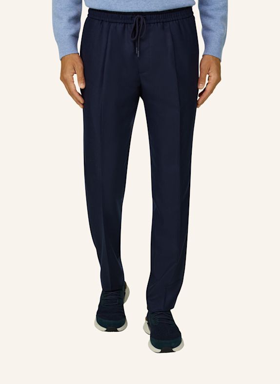 BOGGI MILANO Cordhose BLAU