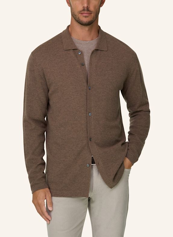 BOGGI MILANO Pullover BRAUN