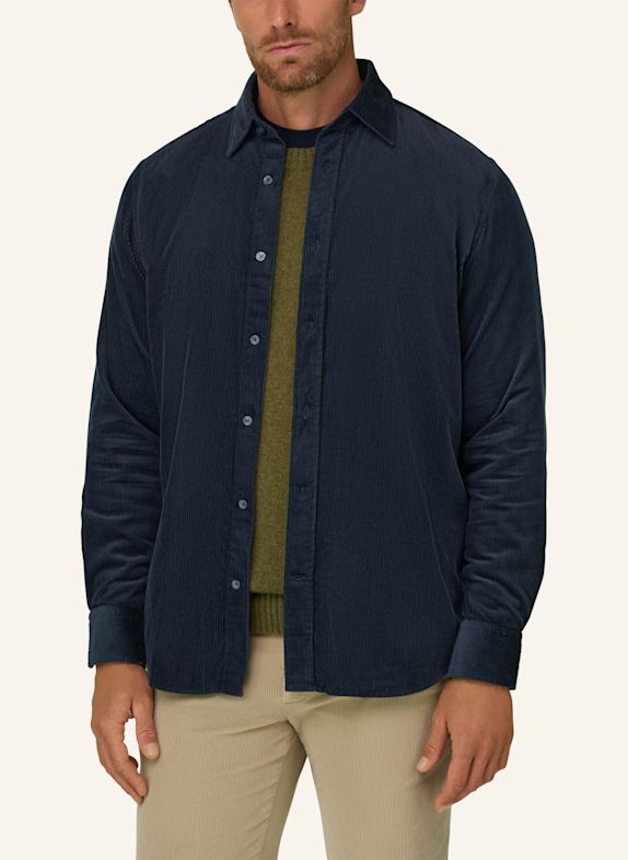 BOGGI MILANO Overshirt BLAU