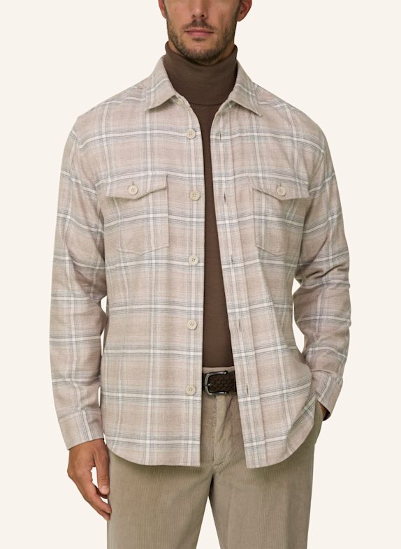 BOGGI MILANO Overshirt BEIGE