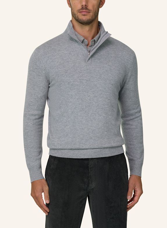 BOGGI MILANO Pullover GRAU