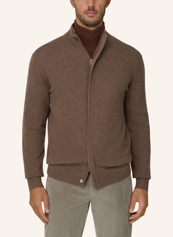 BOGGI MILANO Pullover BRAUN