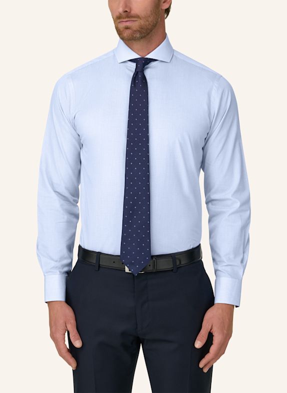 BOGGI MILANO Hemd HELLBLAU