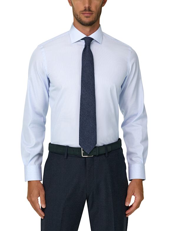 BOGGI MILANO Hemd HELLBLAU