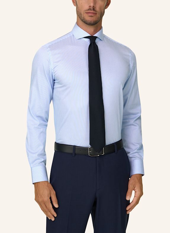 BOGGI MILANO Hemd HELLBLAU