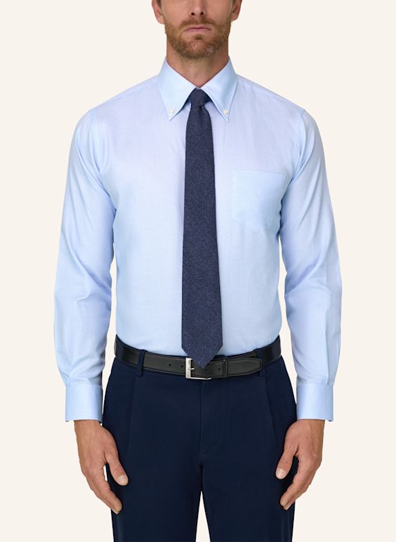 BOGGI MILANO Hemd HELLBLAU
