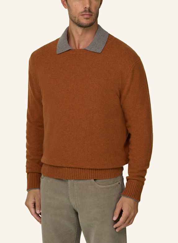BOGGI MILANO Pullover ORANGE