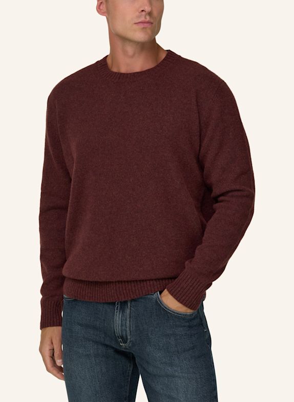 BOGGI MILANO Pullover ROT