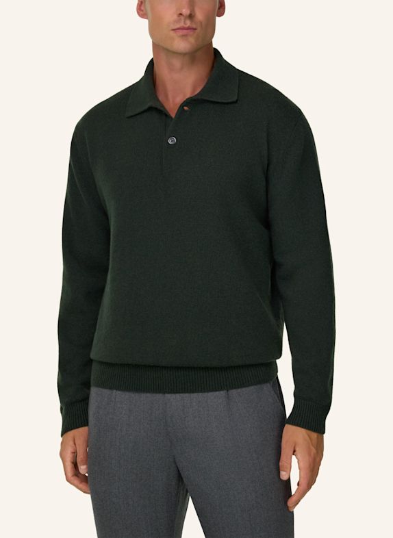 BOGGI MILANO Pullover GRÜN