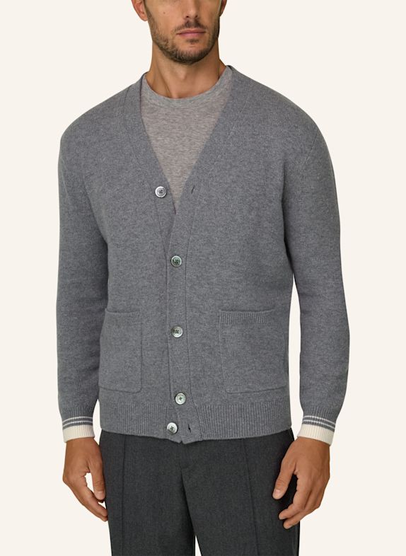 BOGGI MILANO Pullover GRAU
