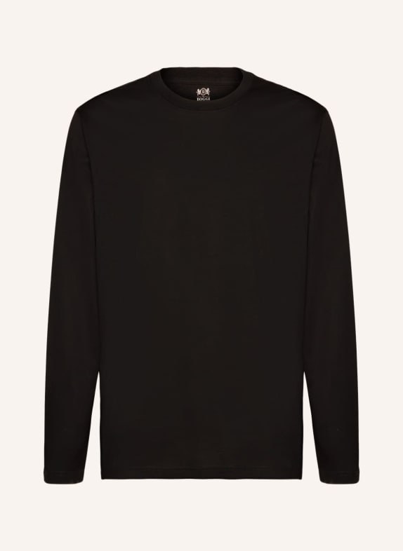 BOGGI MILANO Longsleeve SCHWARZ