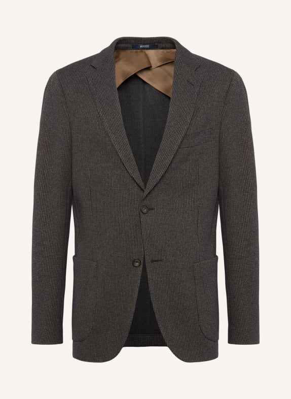 BOGGI MILANO Jerseysakko Regular Fit BRAUN
