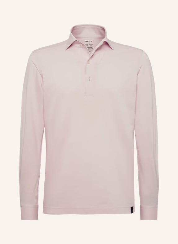 BOGGI MILANO Jersey-Poloshirt Regular Fit PINK