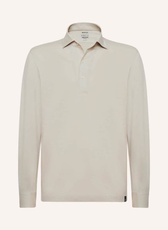 BOGGI MILANO Jersey-Poloshirt Regular Fit BRAUN