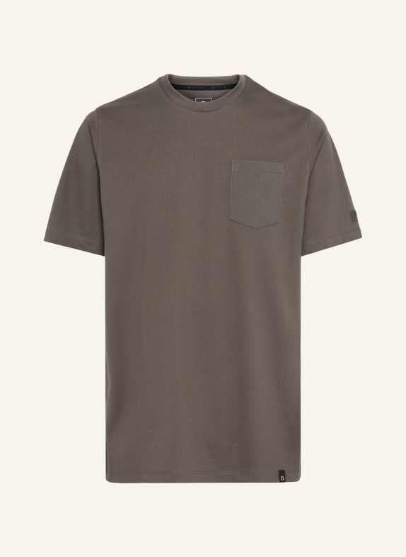 BOGGI MILANO T-Shirt DUNKELGRAU