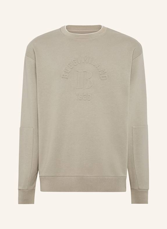 BOGGI MILANO Sweatshirt TAUPE