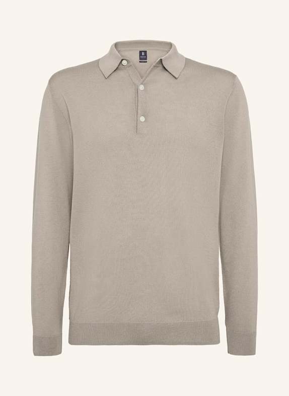 BOGGI MILANO Strick-Poloshirt