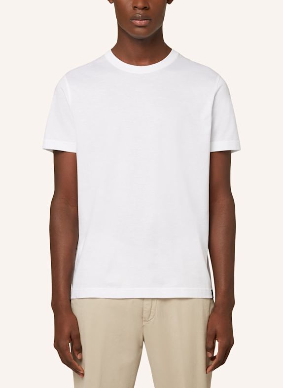 BOGGI MILANO T-Shirt WEISS