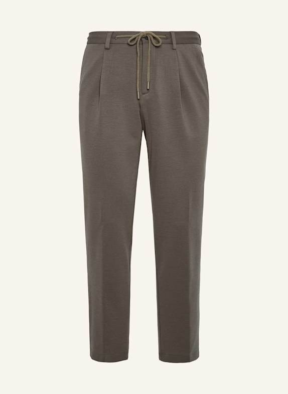 BOGGI MILANO Hose im Jogging-Stil GRAU