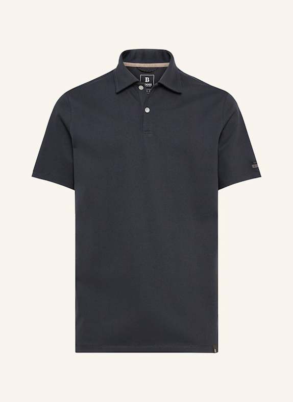 BOGGI MILANO Piqué-Poloshirt GRAU