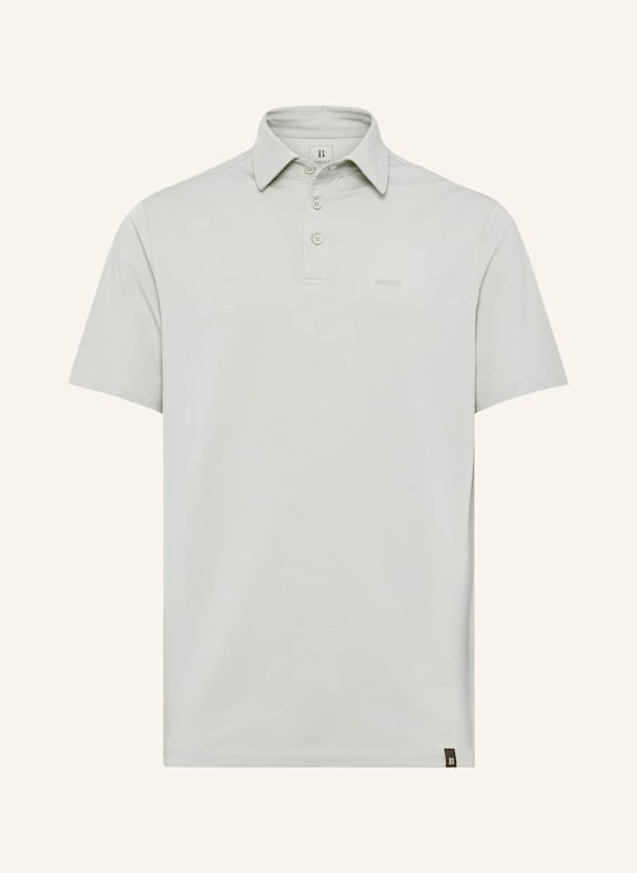 BOGGI MILANO Poloshirt Regular Fit HELLGRAU