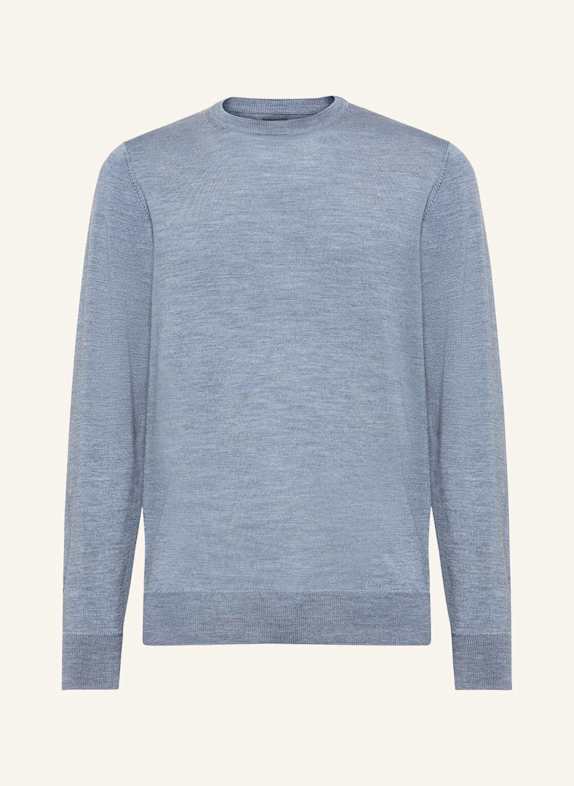 BOGGI MILANO Pullover HELLBLAU