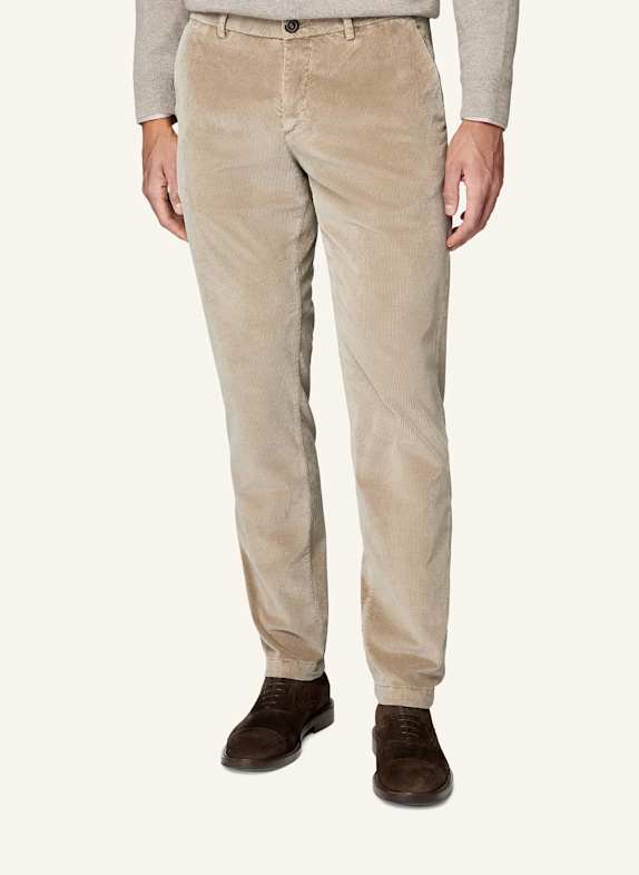 BOGGI MILANO Cordhose BEIGE