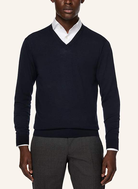 BOGGI MILANO Trui BLAUW