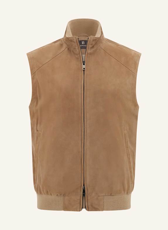 BOGGI MILANO Lederweste BEIGE