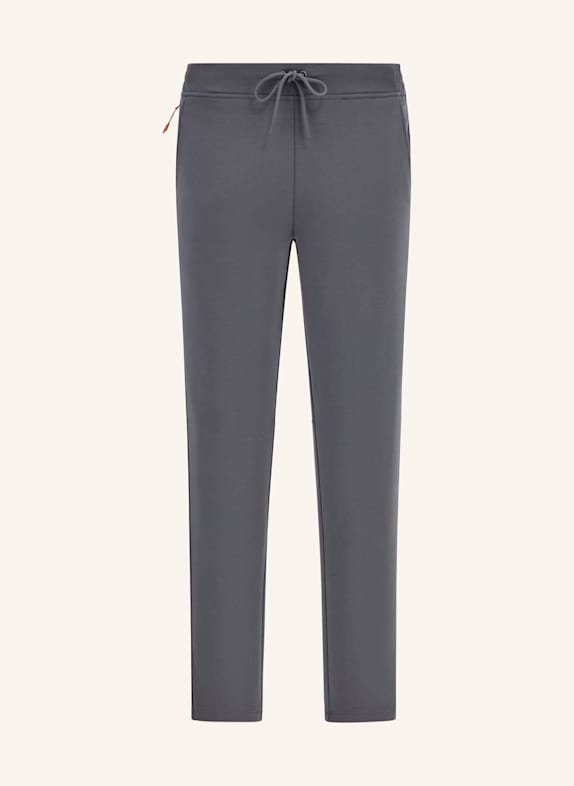 BOGGI MILANO Hose im Jogging-Stil GRAU