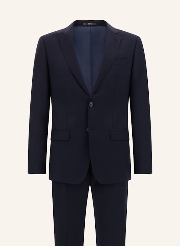 BOGGI MILANO Anzug Slim Fit BLAU
