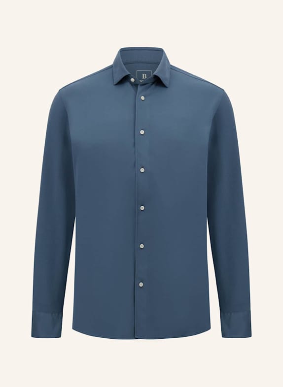 BOGGI MILANO Hemd Regular Fit BLAU