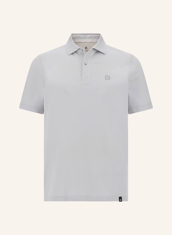 BOGGI MILANO Piqué-Poloshirt WEISS