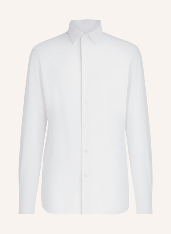 BOGGI MILANO Hemd Slim Fit WEISS