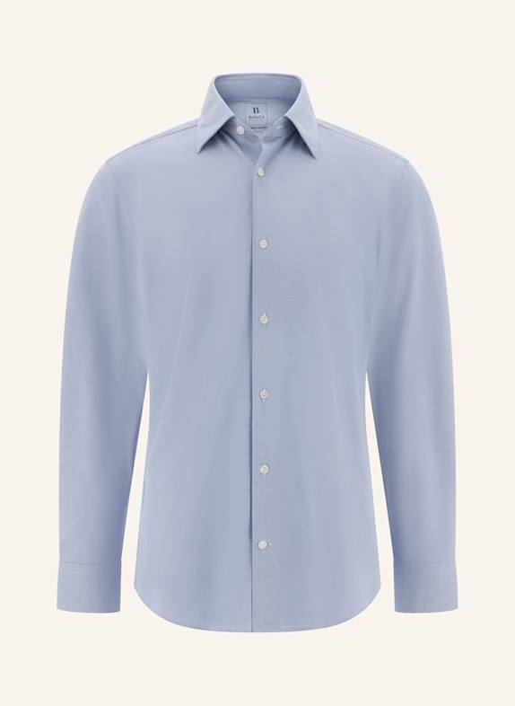 BOGGI MILANO Jerseyhemd Regular Fit HELLBLAU