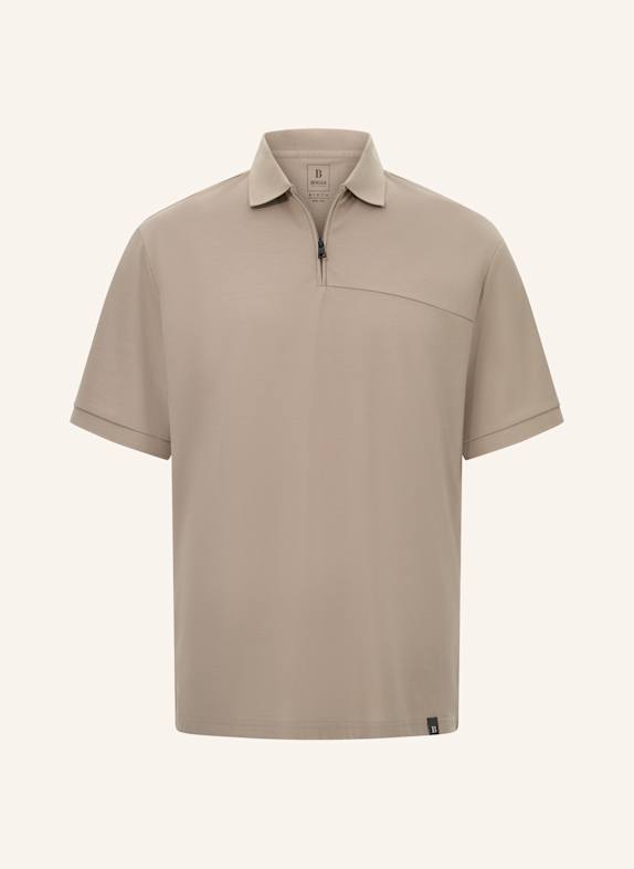 BOGGI MILANO Piqué-Poloshirt GRAU