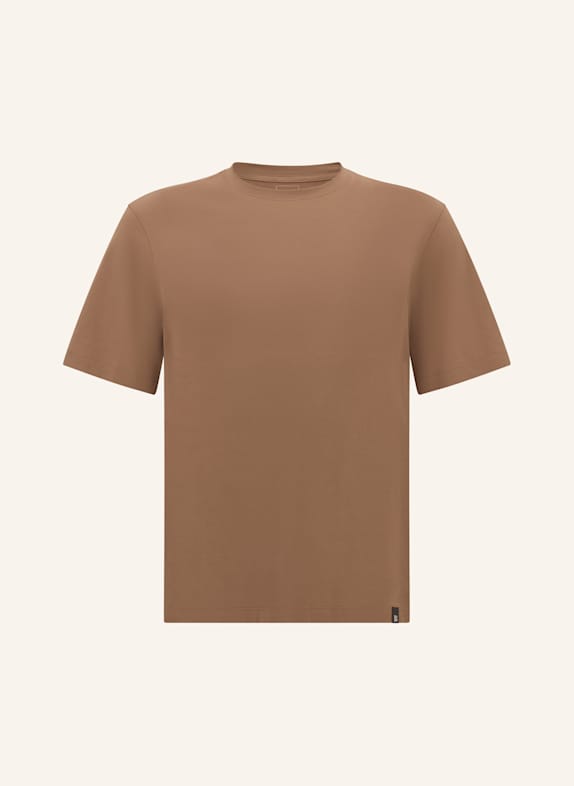 BOGGI MILANO T-Shirt BRAUN