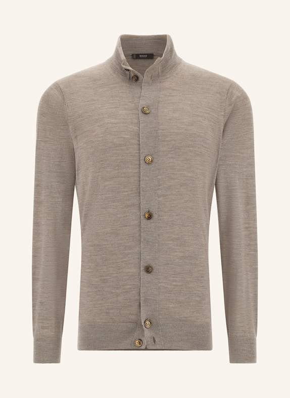 BOGGI MILANO Strickjacke BEIGE