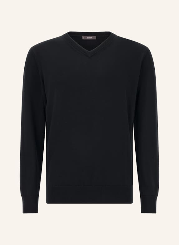 BOGGI MILANO Pullover SCHWARZ