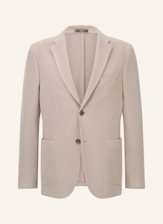 BOGGI MILANO Strick-Sakko Regular Fit BRAUN