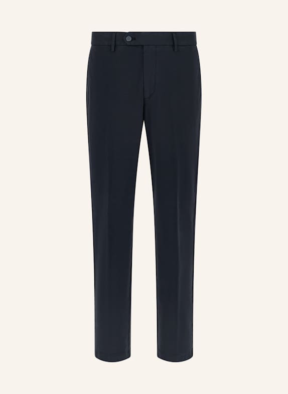 BOGGI MILANO Stretch Cotton Trousers BLAU