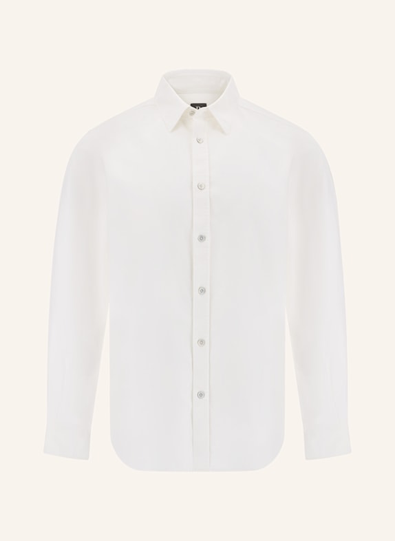 BOGGI MILANO Hemd Regular Fit WEISS
