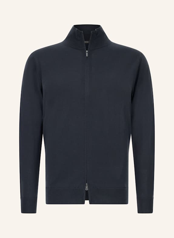 BOGGI MILANO Strickjacke GRAU