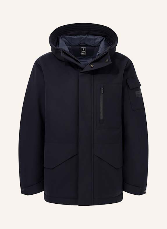 BOGGI MILANO Technical Fabric B Tech Parka BLAU