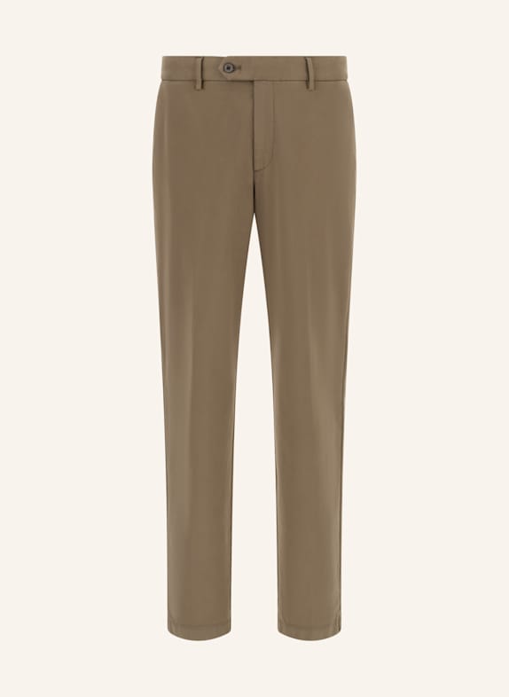 BOGGI MILANO Stretch Cotton Trousers GRAU