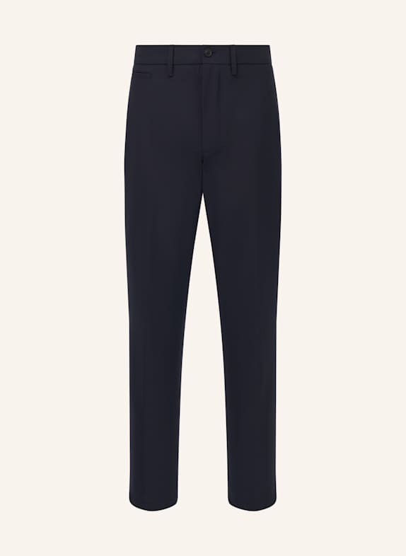BOGGI MILANO Wool Blend Trousers BLAU