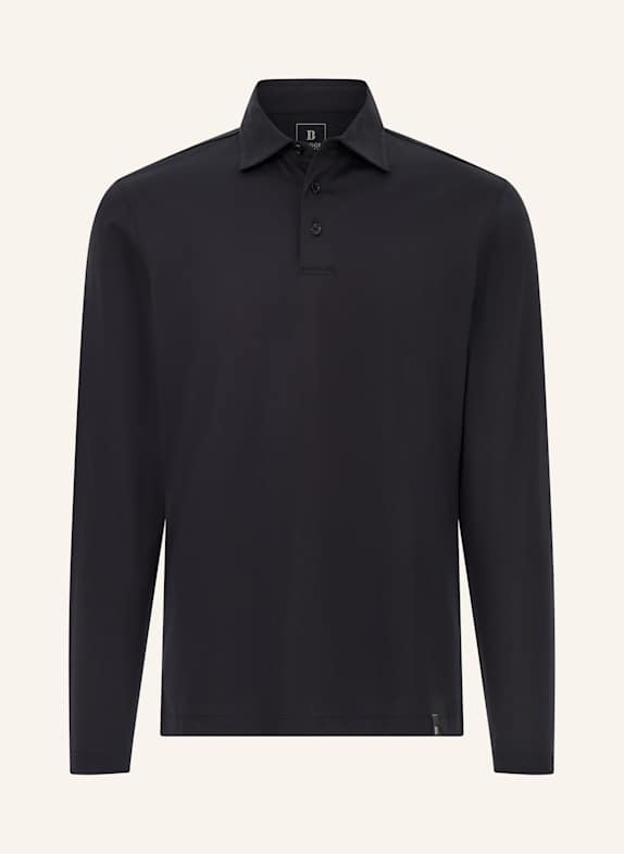 BOGGI MILANO Poloshirt SCHWARZ